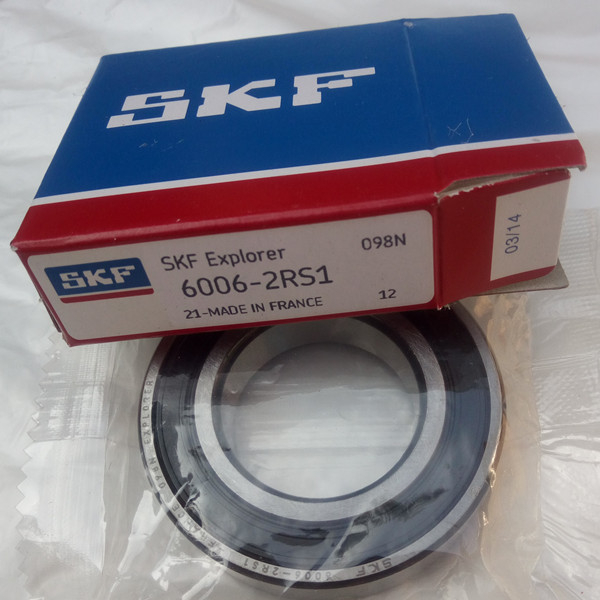 SKF 6006 2RS1 sealed single row deep groove ball bearing - China manufacturer