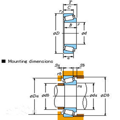 33218 JR - Koyo roller bearing 33218 JR - Koyo tapered roller bearing - 90*160*55mm