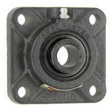 Flange-Mount Ball Bearing Unit Four-Bolt Square 40mm 4-Bolt Flange Bearing UCF20