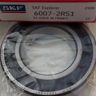 SKF 6007 2RS1 sealed single row deep groove ball bearing - China manufacturer