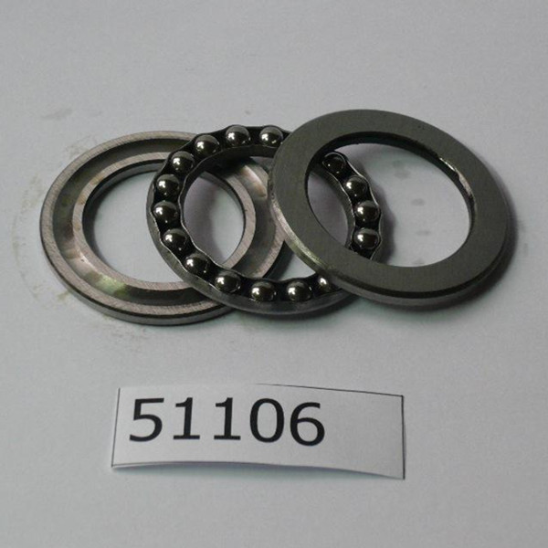 High precision single direction 51106 thrust ball bearing - 30*47*11mm