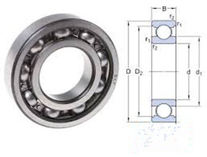 SKF bearing 6317 deep groove ball bearing - China bearing manufacturer