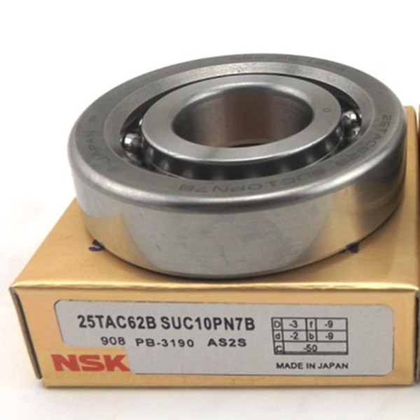 thumbnail image 2 of NSK 25TAC62BSUC10PN7B Super Precision Angular Contact Bearing 25x62x15mm 2 of 5