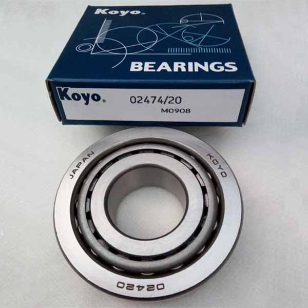 Japan KOYO inch taper roller bearings 02474/02420