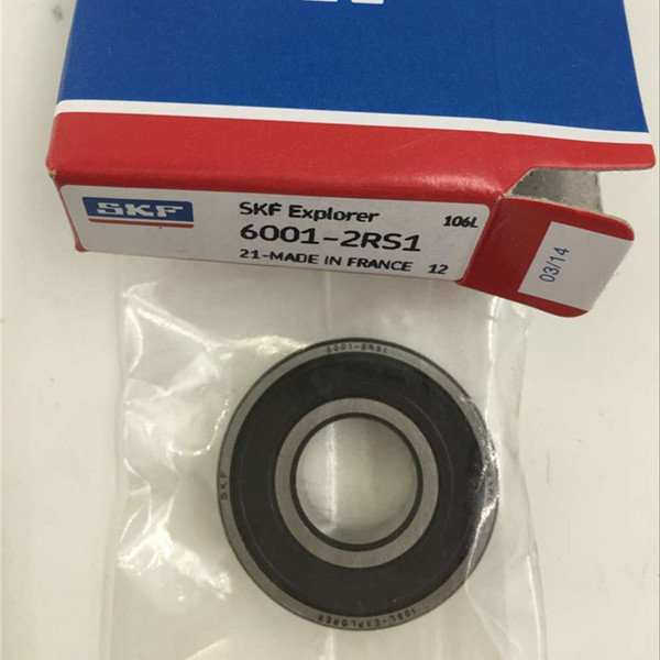 SKF bearing high precision 6001 2RS1 deep groove ball bearing