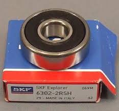 6302 SKF deep groove ball bearing, sealed - 15*42*13mm - China manufacturer