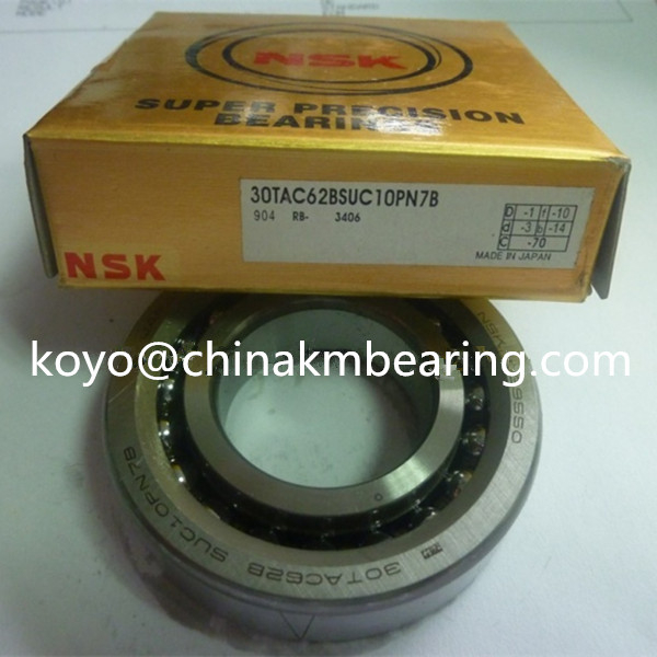NSk 30TAC62BSUC10PN7B Ball screw support bearing
