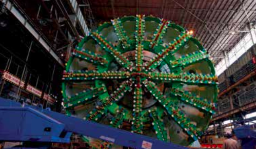 Koyo delivers 7,7m diameter slewing bearing for one of Japan’s largest tunnel excavation shield machines