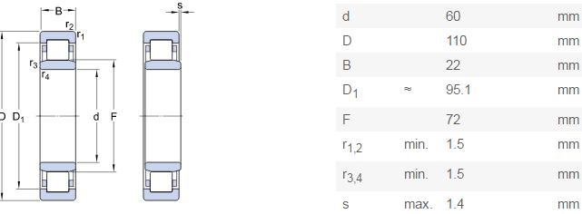NU212 NTN China hot sell cylindrical roller bearing in stock - NTN bearings