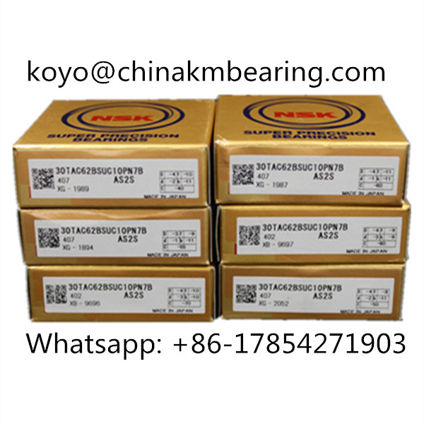 NSk 30TAC62BSUC10PN7B Ball screw support bearing