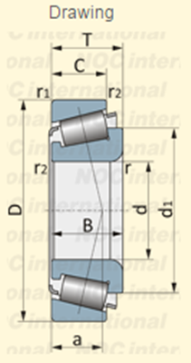 Auto bearing 28584/21 tapered roiler bearing for motor- KOYO bearings