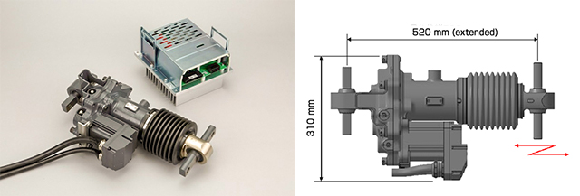 NSK develops vibration control actuator for train cars