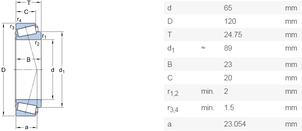 SKF 30213 J2/Q China hot sell tapered roller bearing in stock - SKF bearings