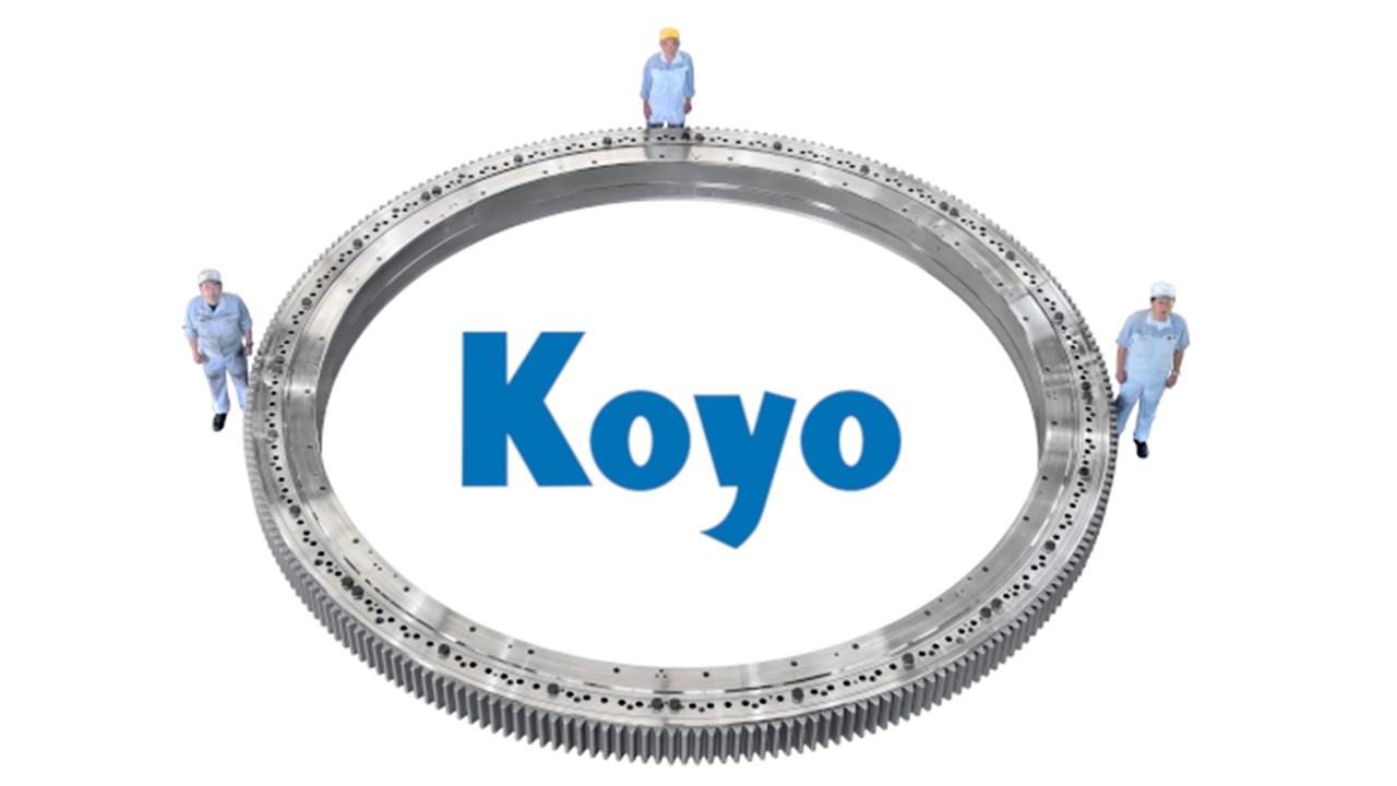Koyo delivers mega bearing for tunnel excavating machine