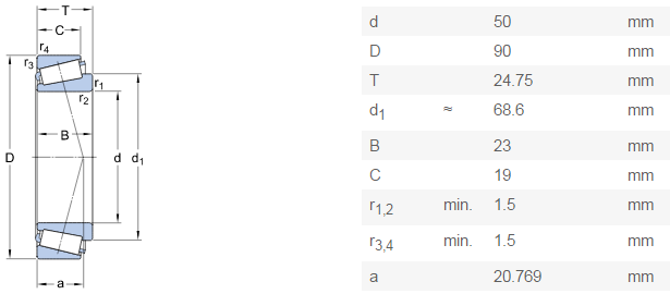 32210 high precision tapered roller bearing with best price in stock - SKF bearings