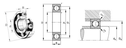 6404 high quality deep groove ball bearing at cheaper price - NTN bearings