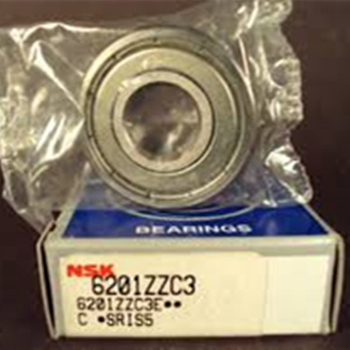High sealed original NSK 6201ZZC3 deep groove ball bearing 